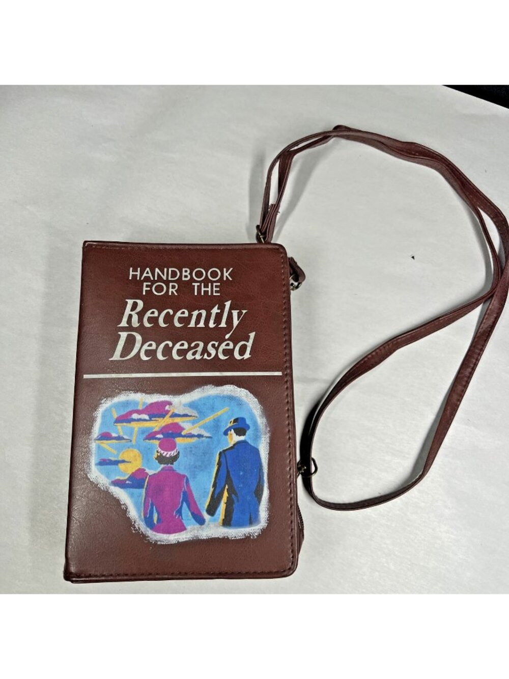 Beetlejuice Handbook For The Recently Deceased Crossbody Book Purse
